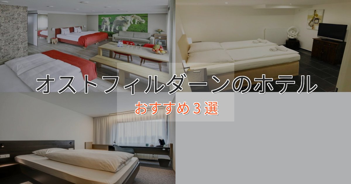 モダンラグジュアリーオストフィルダーンのエレガントホテル3選【特別な滞在】